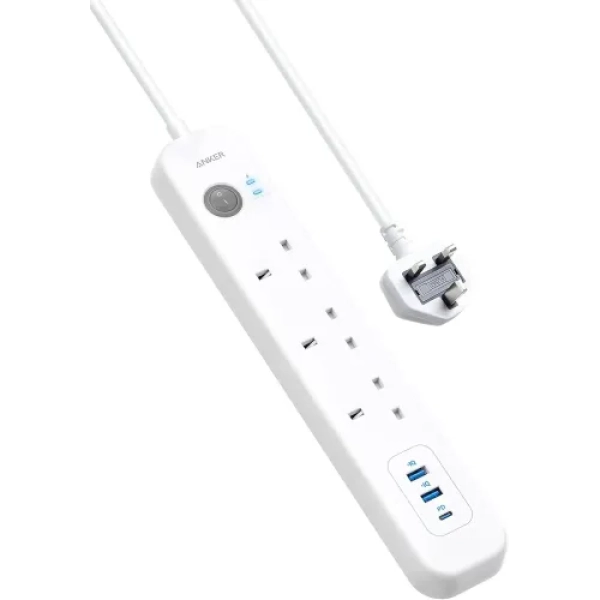 Anker PowerExtend 3 Plug USB Type-C Power Strip